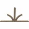 Ekena Millwork Redmond Rough Sawn Timber Gable Bracket, Douglas Fir, 108"W x 72"H x 2"D x 6"F, 16/12 Pitch GBW108X72X0206RED00RDF - alternate 2